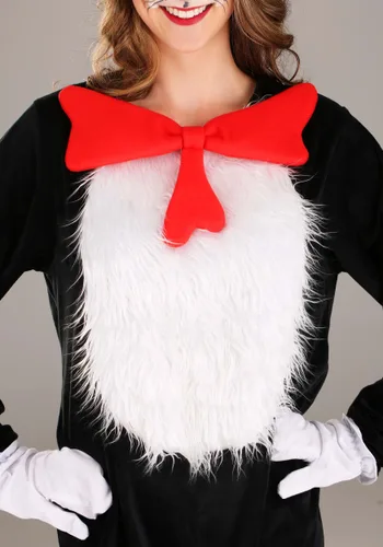 Vista 10 de Disfraz de Adulto Talla Grande de El Gato Ensombrerado Multicolor