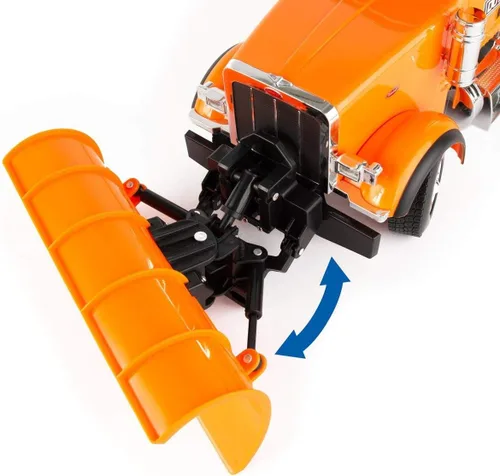 Vista 4 de ERTL 1/16 Big Farm Peterbilt Modelo 367 con quitanieves 47185