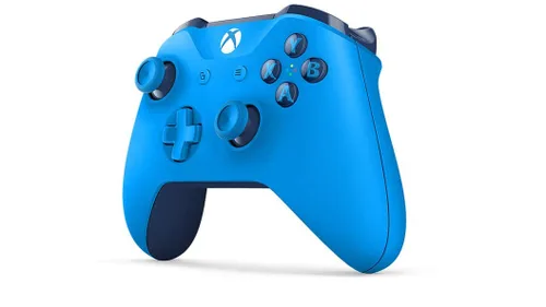 Vista 3 de Microsoft XBOX One Wireless Video Gaming Controller, Blue (Renewed)