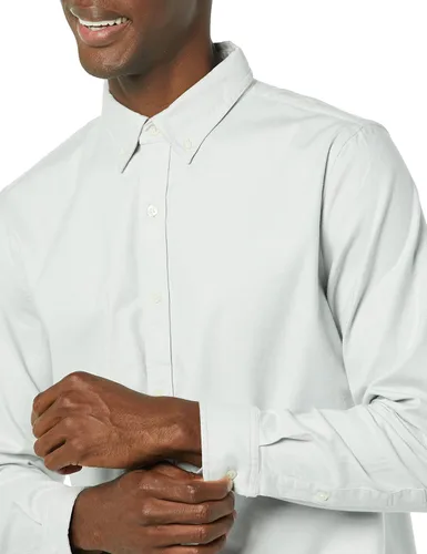 Vista 5 de Tienda Essentials Camisa de vestir elástica de manga larga para hombre