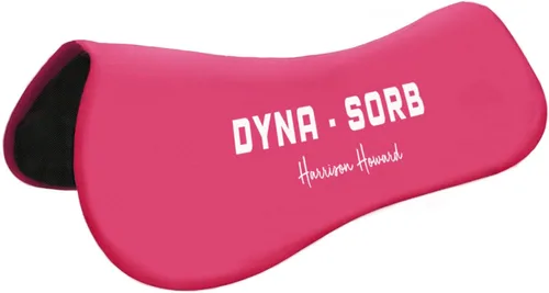 Vista 7 de Harrison Howard Dyna-Sorb - Almohadilla de media silla de montar con memoria de absorción de impactos para caballo