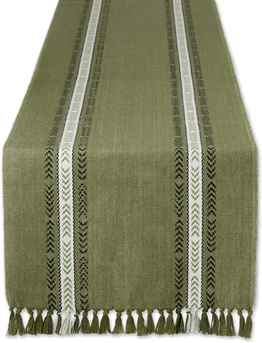Vista 16 de DII Everyday Collection - Mantel de mesa con flecos, camino de mesa, 14 x 72 pulgadas, color negro
