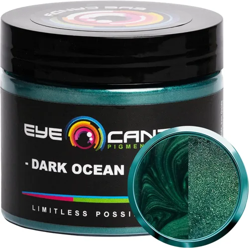 Vista 21 de Pigmentos Eye Candy Polvo de Mica Azul Premium - Aoi Hi Blue (50gr) - para Epoxi, Resina, Jabón, Pintura, Carpintería, Vaciado de Acrílico, Bombas