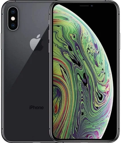 Vista 3 de Apple iPhone XS, versión estadounidense, 64 GB, gris espacial, desbloqueado (renovado)