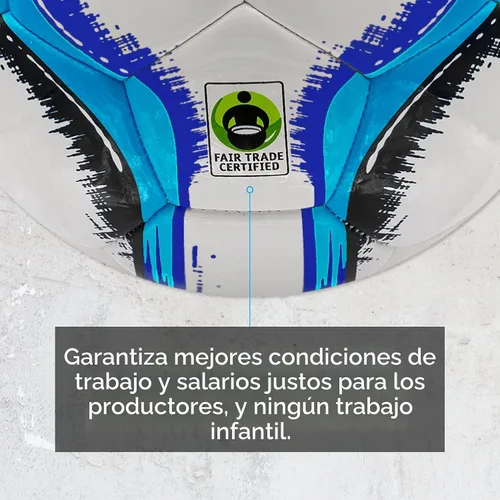 Vista 5 de Senda Rio Premium Training Balón de fútbol sala de bajo rebote, certificado de comercio justo
