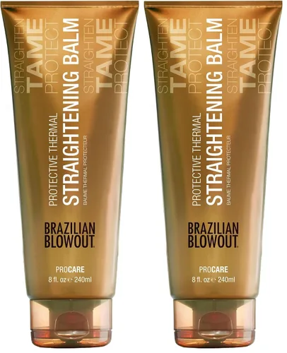 Vista 4 de Brazilian Blowout Bálsamo alisador térmico protector, 8 onzas líquidas (paquete de 1)
