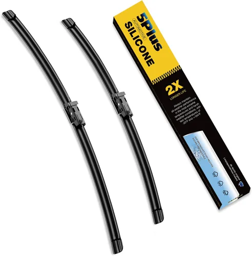 Vista 24 de 5 PLUS® Limpiaparabrisas de silicona de 15+15 pulgadas de repuesto para JEEP Wrangler 2017 2016 2015 2014 2013 2012 2011 2010 2009 2008 2007