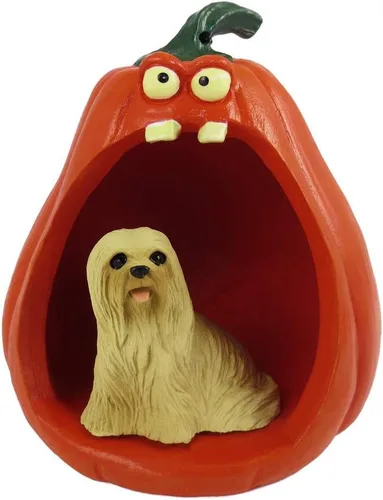 Vista 127 de Conversation Concepts Figura de Corgi galés de Halloween y calabaza Welsh Corgi Pembroke