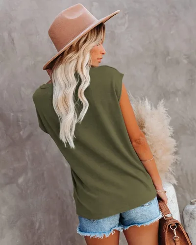 Vista 2 de Blusas básicas para mujer, de moda, manga casquillo, estilo casual, estampado floral, encaje y cuello en V, blusas de ajuste holgado