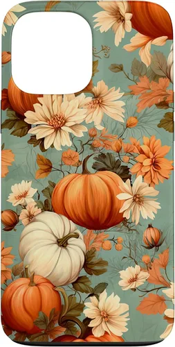 Vista 23 de Funda con temática de otoño para iPhone 11 con diseño de calabaza de otoño para mujer