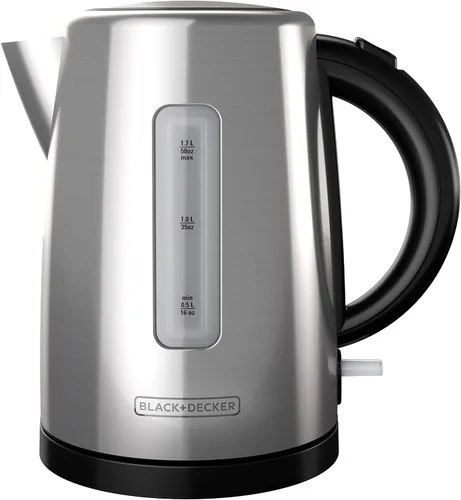 Vista 8 de BLACK+DECKER Hervidor inalámbrico de 1.7L, plateado, KE2000SD