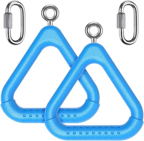 Vista 10 de Dolibest Monkey Bars Trapecio Bar Kids Monkey Bars Playground Trapecio Bar Anillos Swing Sets para patio trasero con barras de mono Curso Ninja