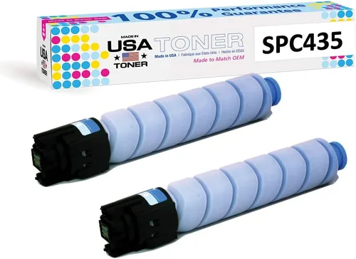 Vista 2 de MADE IN USA TONER Repuesto compatible para Ricoh SP C435DN, Lanier SP C435DN, Savin SP C435DN, 821243 negro