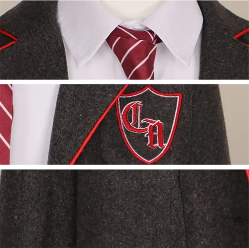 Vista 7 de Disfraz musical de Matilda de la película para mujer, disfraz de uniforme escolar con corbata, traje de fiesta de Halloween
