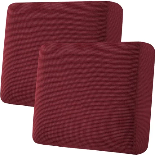 Vista 456 de H.VERSAILTEX Fundas de Cojín de Asiento Individuales Super Elásticas Fundas de Sofá Fundas de Cojín de Sofá Fundas Deslizables Juegos Tela de Sarga