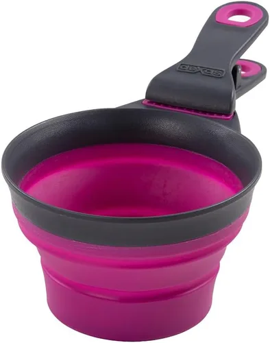 Vista 15 de Dexas Popware - Klip Scoop plegable para mascotas, diseño 3 en 1, conveniente taza medidora, recogedor de alimentos y clip para bolsa, cuchara