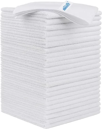 Vista 10 de HOMEXCEL Paño de limpieza de microfibra, toallas de microfibra de alta calidad para automóviles, sin pelusas, sin arañazos, altamente absorbente