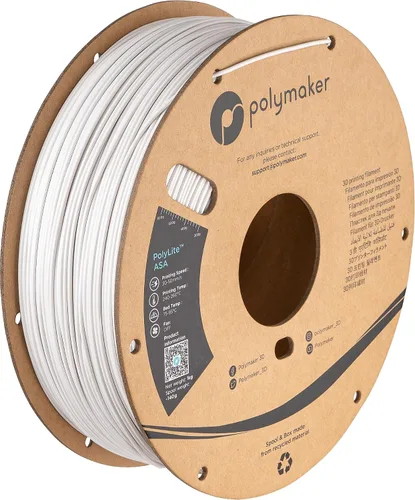 Vista 17 de Polymaker Filamento ASA de 0.07 in, negro, 2.2 lbs, resistente a los rayos 4.370 – 0.07 in negro (código hexagonal: #17161a)