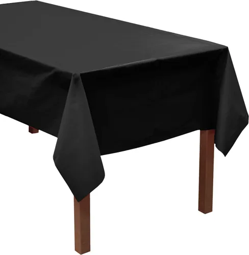 Vista 27 de Party Essentials ValuMost - Mantel de plástico disponible en 36 colores, 54 x 108 pulgadas, rojo