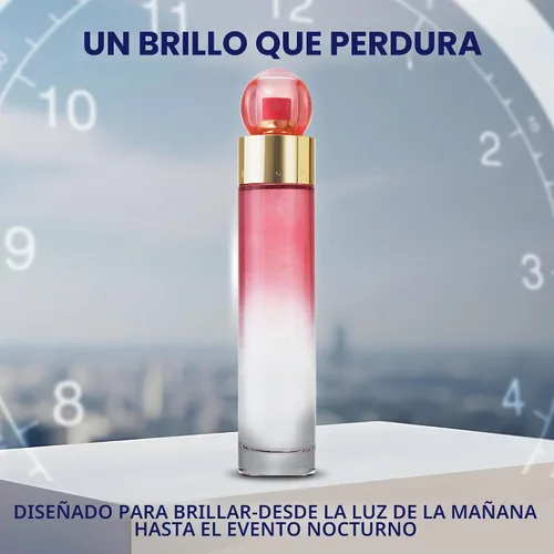 Vista 3 de Perry Ellis 360° Coral Eau De Parfum en espray para mujer, 3.4 fl oz (100 ml)