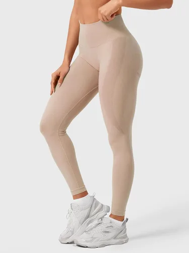 Vista 47 de HIGORUN - Leggings sin costuras para mujer, moldeadores, con diseño gráfico de sonrisas, de cintura alta, para el gimnasio, yoga o hacer ejercicio