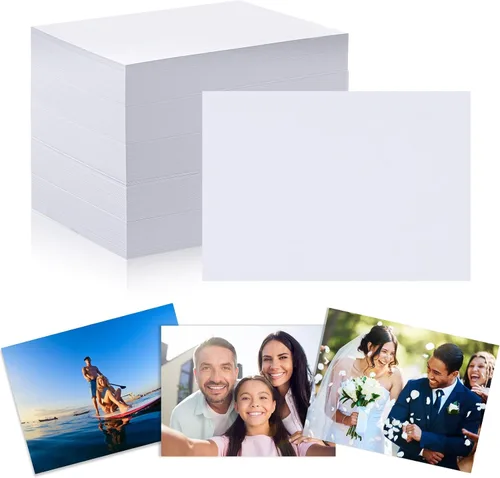 Vista 8 de Fainne 400 hojas de papel fotográfico de 4 x 6 pulgadas, doble cara