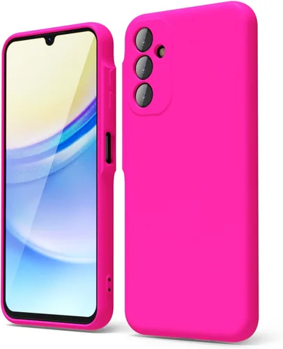 Vista 177 de oakxco Funda para teléfono Samsung Galaxy A12 con agarre de silicona líquida, linda delgada fina suave cubierta de gel de goma TPU lisa para mujeres