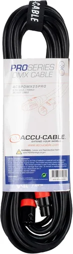 Vista 4 de adj Productos AC5PDMX25PRO Cable DMX de 5 pines para pie