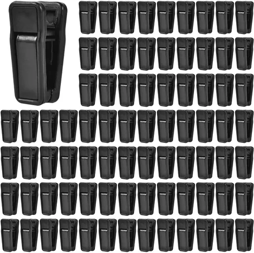 Vista 11 de KISEER Juego de 40 clips de plástico para colgar bebés de línea delgada para colgar ropa de terciopelo (negro)