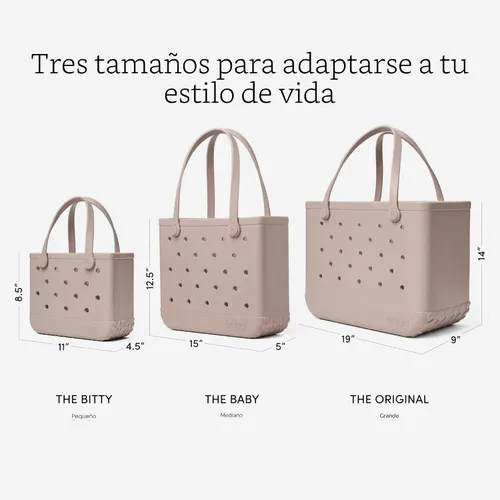 Vista 5 de BABY BOGG BAG - Bolsa pequeña estilo tote, impermeable, lavable, para playa, barco, piscina, trabajo, escuela, deportes, 15 x 13 x 5.25 pulgadas., S