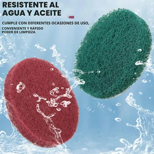 Vista 5 de 3 en accesorios de cepillo de taladro de fregado Power Scrubber Pads 10Pc