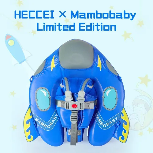 Vista 8 de Mambobaby Flotador de natación para bebé con cola, flotador sólido no inflable, mejora de flotador suave impermeable y agradable a la piel