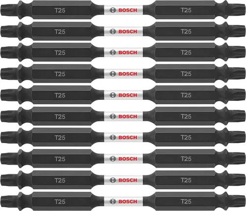 Vista 13 de BOSCH ITDET152503 - Juego de 3 puntas de atornillado Torx #15 de 2-1/2 pulgadas