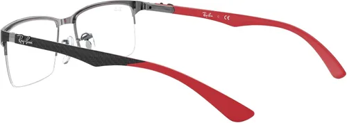 Vista 5 de Ray-Ban RX8411 - Marcos rectangulares de metal para anteojos