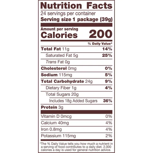 Vista 2 de REESE'S OREO - Paquetes de dulces de mantequilla de maní, 1.4 onzas, 24