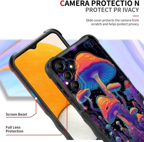Vista 985 de Funda para Galaxy A14 5G, [Doble Capa][Protección contra Caídas de Grado Militar de 10 Pies] [Antideslizante] Funda Resistente a Prueba de Golpes