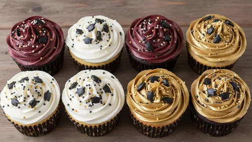 Vista 6 de NCS Gránulos comestibles de caramelo en forma de gorra de graduación – Decoración de cupcakes, pasteles y galletas, 7 onzas Gorra Grad Negra