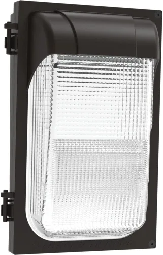 Vista 6 de Lithonia Lighting Mini Lámpara LED de Pared de 7.5", Luminaria Exterior, Luz de Pared para Edificios, Sensor de Anochecer a Amanecer, Blanco Frío 2