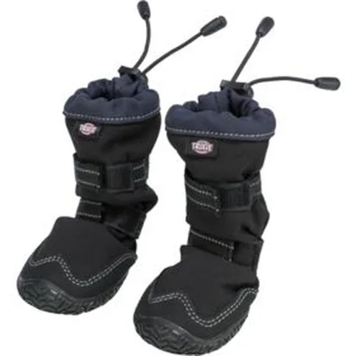 Vista 22 de Zapatos para perros Trixie 19410 Negro
