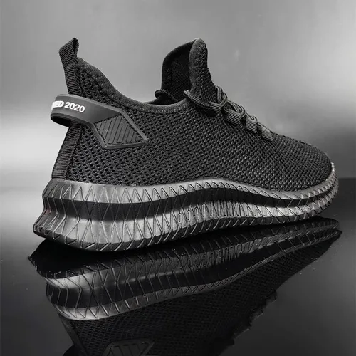 Vista 5 de Zapatillas de deporte de moda para hombres Casual Trail Running Zapatos Hombres Hombres Hombres Blanco Negro Gris Marrón Tamaño Zapato Hombre
