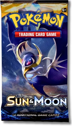 Vista 3 de Pokemon TCG: Sun y Moon paquete potenciador colección Luna (4 unidades)