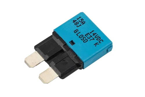 Vista 22 de GLOSO Circuit Breakers E37 Auto (T1) Reset Low Profile ATC/ATO - 1 Pack (3A)