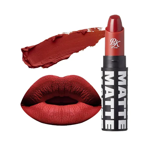 Vista 28 de Lápiz labial mate, besos de rubí, color fantasía (Aphrodite)