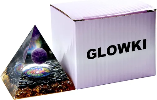Vista 7 de Pirámide de orgón – Fuente de energía positiva para meditación, alivio del estrés, atracción de riqueza Pirámide de cristal Orgonita con cristales