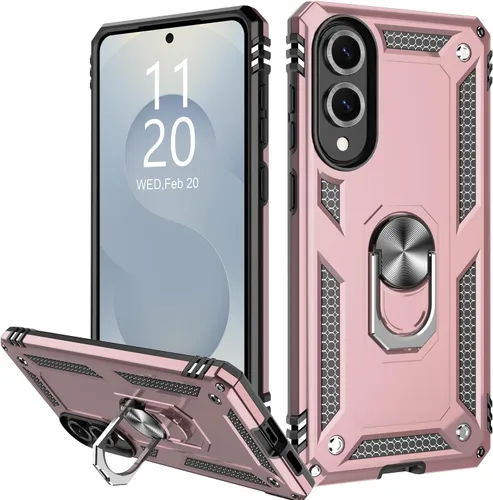 Vista 63 de IKAZZ Funda para Galaxy S21, Grado Militar Resistente a Golpes de Servicio Pesado Cubierta Protectora para Teléfono Pasa Prueba de Caída de 16 pies