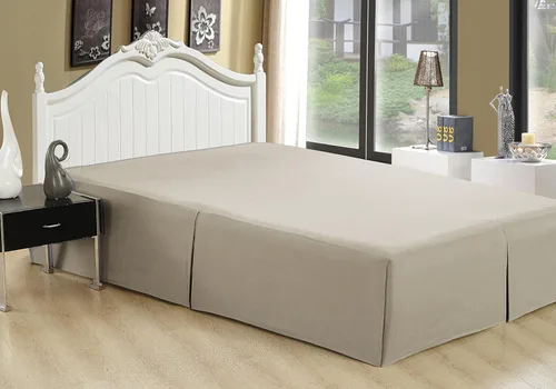 Vista 11 de Marina Decoration Falda de cama ultrasuave y sedosa de calidad de hotel para todas las estaciones, bolsillo profundo, caída de 16 pulgadas, rayón
