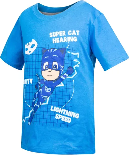 Vista 7 de PJ Masks Hoodie Combo Set - 1 Hoodie 2 T-Shirts Featuring Catboy Gekko Owlette