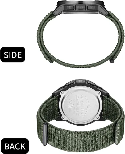 Vista 3 de CakCity Relojes tácticos para hombre, relojes deportivos militares con caja de fibra de carbono, reloj ligero impermeable para mujereshombres