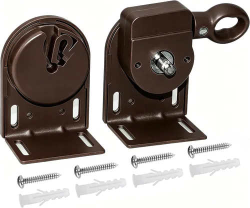 Vista 13 de Accesorios de instalación de repuesto universales para sombrilla de interior/exterior y persianas enrollables (soporte sin cable)