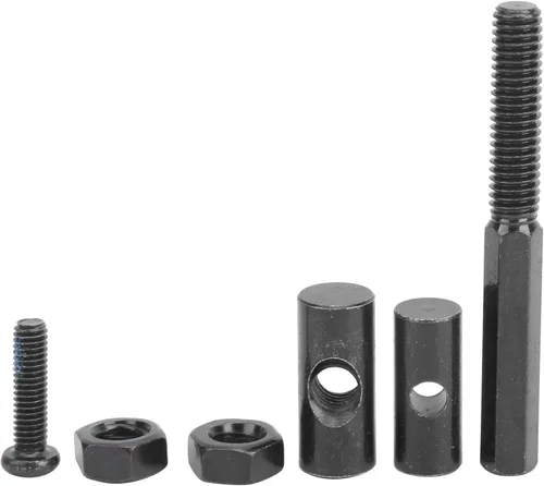 Vista 6 de Pissente Kit de tornillos de bloqueo de eje de scooter, kit de tornillos de bloqueo de eje de scooter eléctrico de acero al carbono, kit